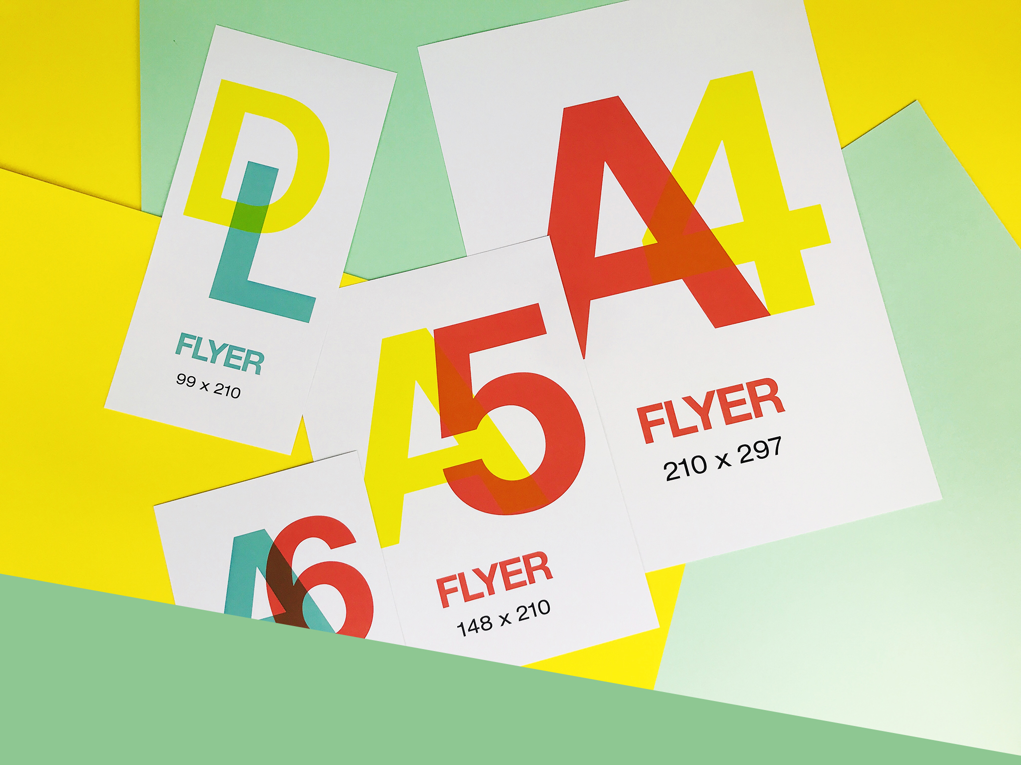 Flyers DL/A6/A5/A4